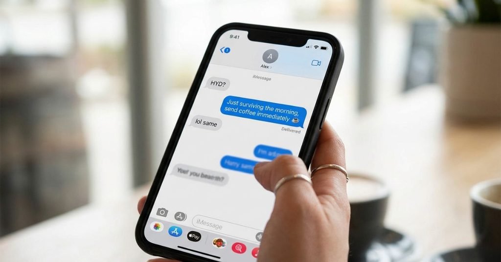 Good Ways to Respond to a HYD Text